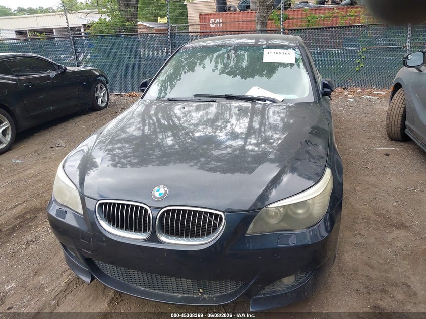 2009 BMW 5er VIN WBANV13589C151679 IAAI salvage auction — ELECTRICAL, Clear (Virginia), sold $325 on 2026-07-30 (photo 6)