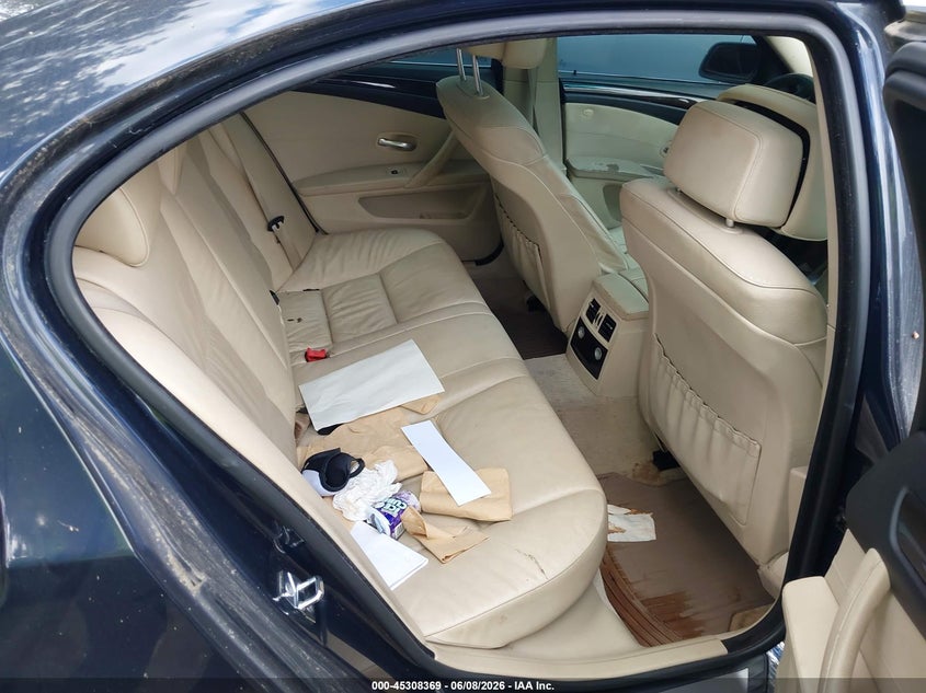 2009 BMW 5er VIN WBANV13589C151679 IAAI salvage auction — ELECTRICAL, Clear (Virginia), sold $325 on 2026-07-30 (photo 8)