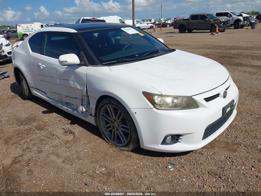 2011 Scion Tc VIN JTKJF5C70B3019652 IAAI salvage auction — RIGHT SIDE, Salvage (Texas), sold $550 on 2026-07-29 (photo 1)