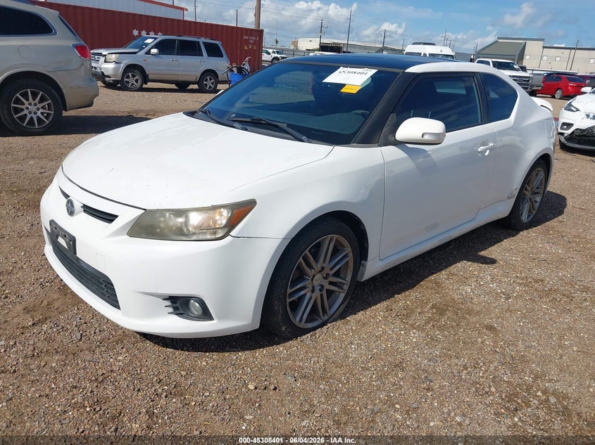 2011 Scion Tc VIN JTKJF5C70B3019652 IAAI salvage auction — RIGHT SIDE, Salvage (Texas), sold $550 on 2026-07-29 (photo 2)