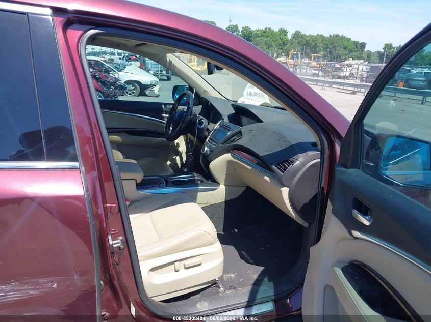 2014 Acura Mdx VIN 5FRYD3H46EB004464 IAAI salvage auction — REAR END, Salvage Title, sold $1,350 on 2026-07-08 (photo 5)