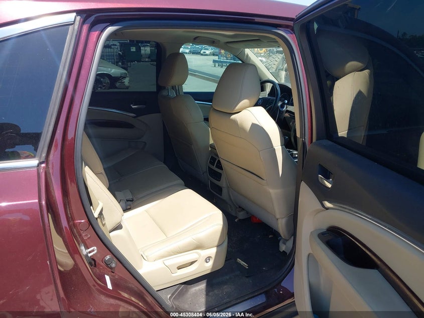2014 Acura Mdx VIN 5FRYD3H46EB004464 IAAI salvage auction — REAR END, Salvage Title, sold $1,350 on 2026-07-08 (photo 8)