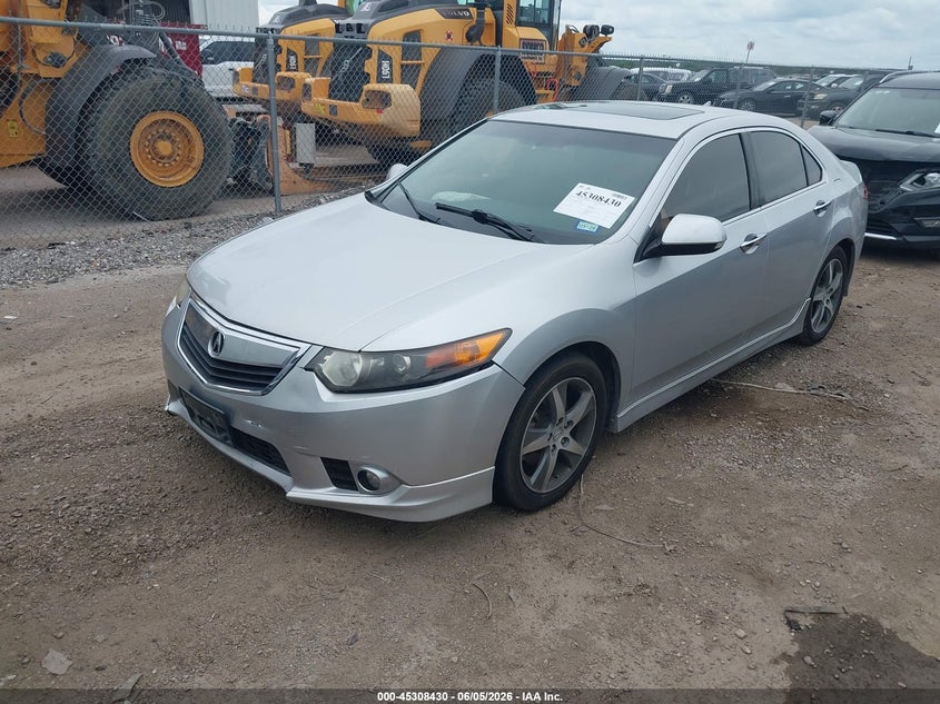 2013 Acura Tsx VIN JH4CU2F88DC008408 IAAI salvage auction — FRONT & REAR, Salvage Title, sold $2,350 on 2026-07-14 (photo 2)