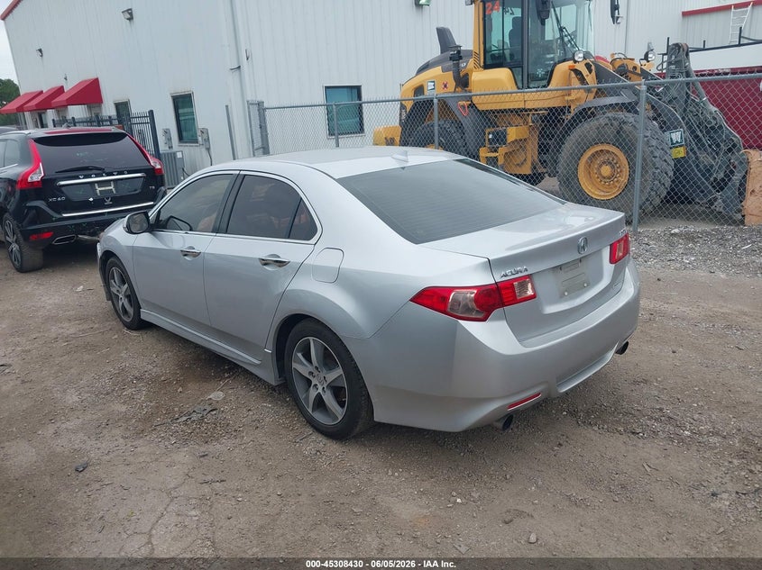 2013 Acura Tsx VIN JH4CU2F88DC008408 IAAI salvage auction — FRONT & REAR, Salvage Title, sold $2,350 on 2026-07-14 (photo 3)