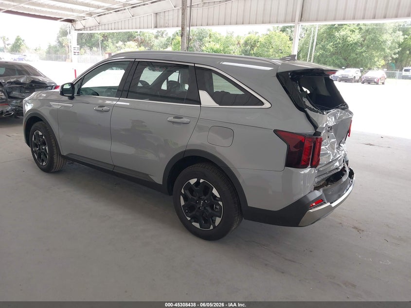 2026 Kia Sorento VIN 5XYRL4JC8TG439072 IAAI salvage auction — REAR END, Salvage Title, sold $12,200 on 2026-07-08 (photo 3)
