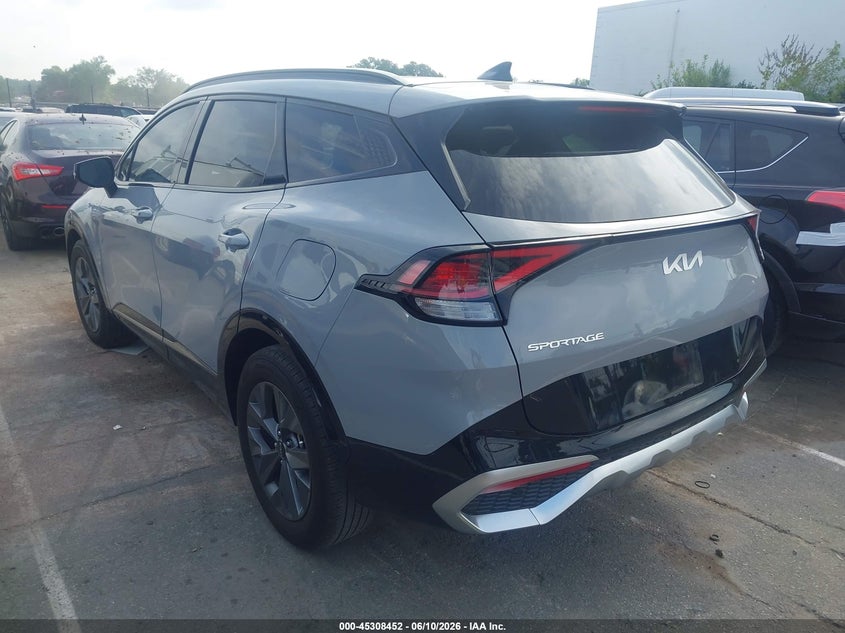 2023 Kia Sportage VIN 5XYK43AF5PG113660 IAAI salvage auction — SIDE, Salvage Title, sold $10,000 on 2026-07-19 (photo 3)