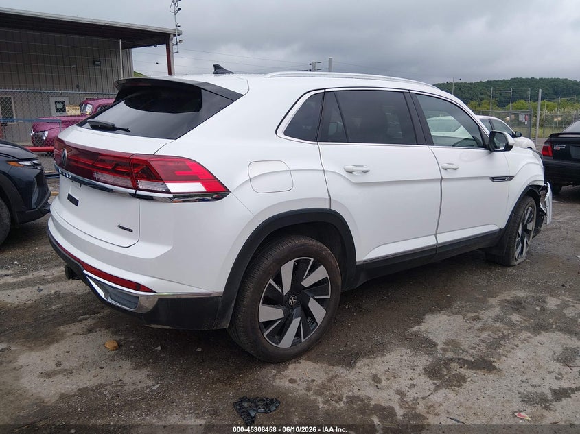 2024 Volkswagen Atlas cross sport VIN 1V2BE2CA5RC250189 IAAI salvage auction — FRONT END, Salvage (West Virginia), sold $13,925 on 2026-08-13 (photo 4)
