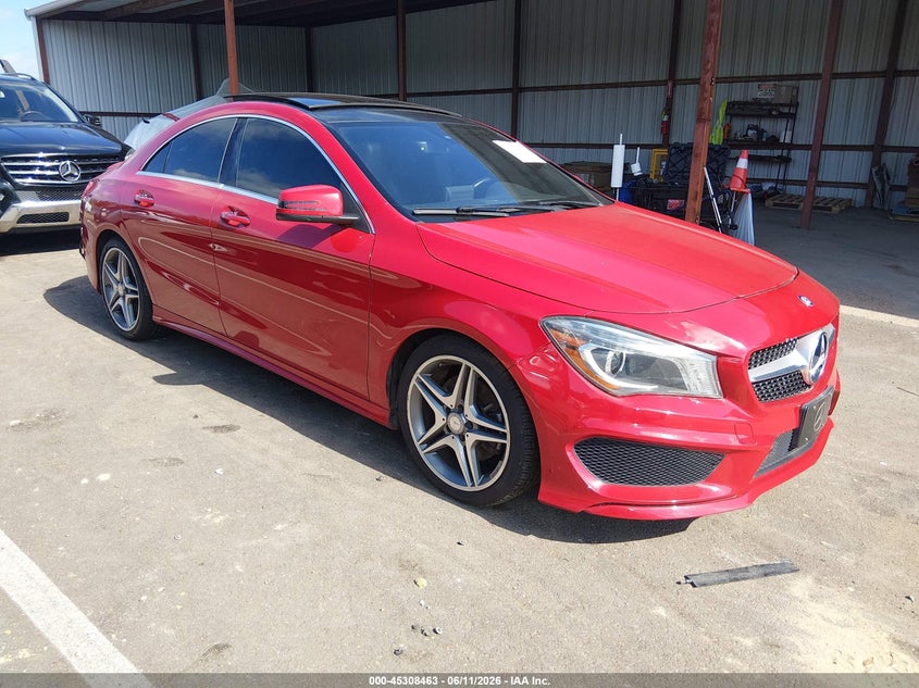2015 Mercedes-benz Cla-klasse VIN WDDSJ4GB7FN173441 IAAI salvage auction — RIGHT REAR, Salvage (Mississippi), sold $2,900 on 2026-07-09 (photo 1)