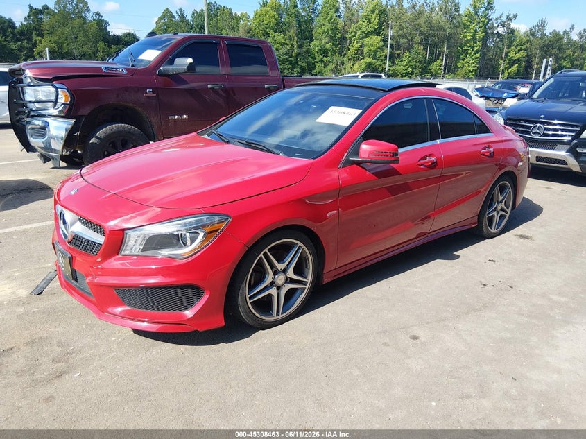 2015 Mercedes-benz Cla-klasse VIN WDDSJ4GB7FN173441 IAAI salvage auction — RIGHT REAR, Salvage (Mississippi), sold $2,900 on 2026-07-09 (photo 2)