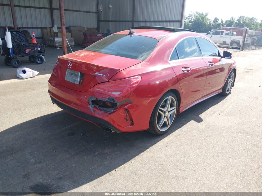2015 Mercedes-benz Cla-klasse VIN WDDSJ4GB7FN173441 IAAI salvage auction — RIGHT REAR, Salvage (Mississippi), sold $2,900 on 2026-07-09 (photo 6)