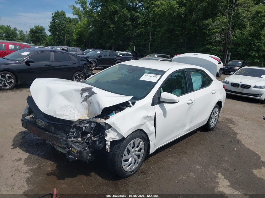 2018 Toyota Corolla VIN 5YFBURHEXJP754810 IAAI salvage auction — FRONT END, Salvage Title, sold $775 on 2026-07-08 (photo 2)
