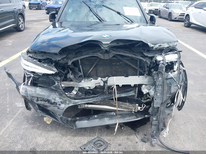 2020 BMW X3 m VIN 5YMTS0C0XLLA57998 IAAI salvage auction — FRONT & REAR, Certificate Of Destruction (Florida), sold $12,000 on 2026-07-30 (photo 6)