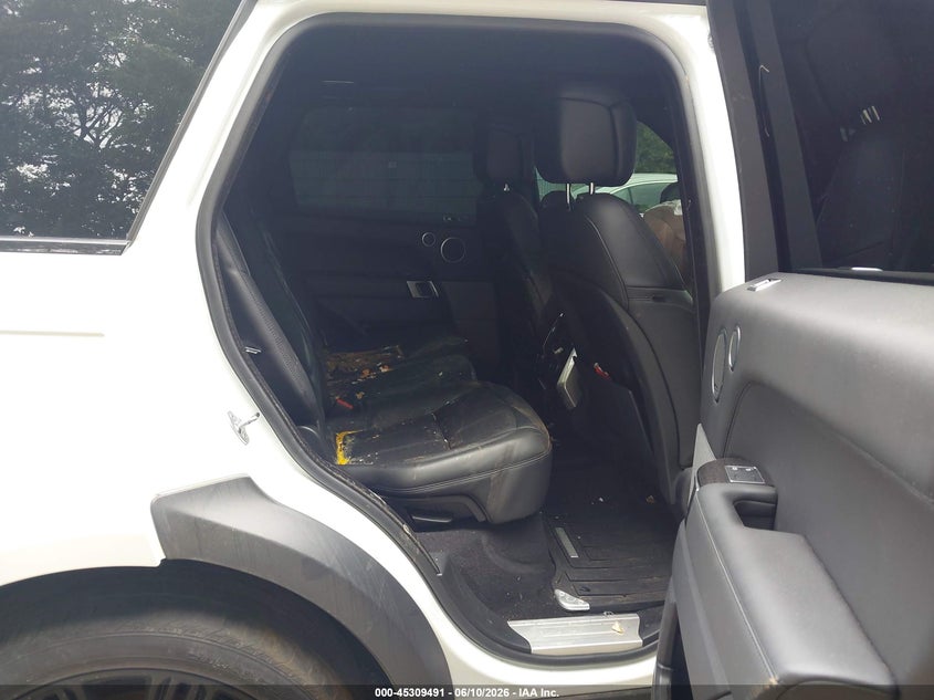 2018 Land rover Range rover sport VIN SALWV2SVXJA414097 IAAI salvage auction — FRONT END, Salvage Title, sold $7,625 on 2026-07-15 (photo 8)