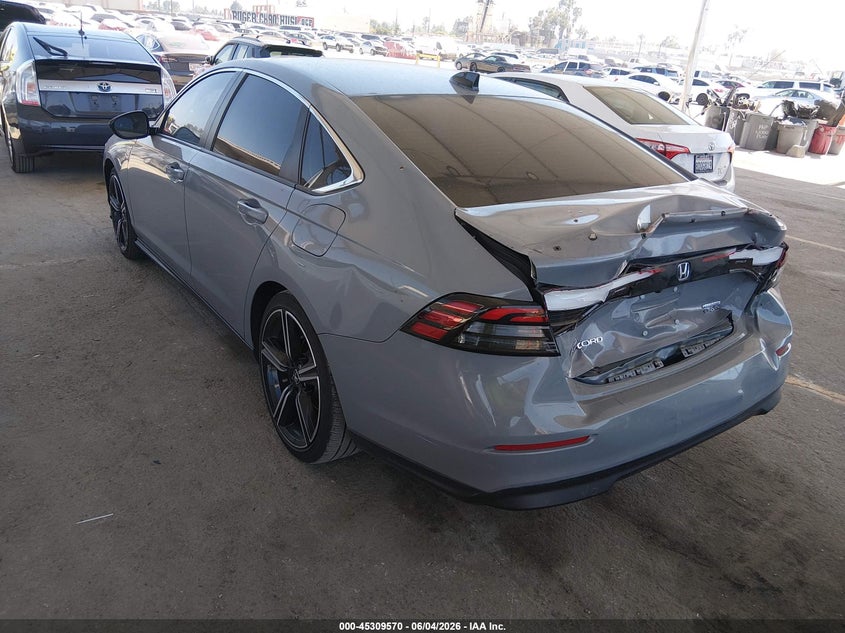2024 Honda Accord VIN 1HGCY2F57RA037835 IAAI salvage auction — REAR END, Salvage Title, sold $9,400 on 2026-07-29 (photo 3)