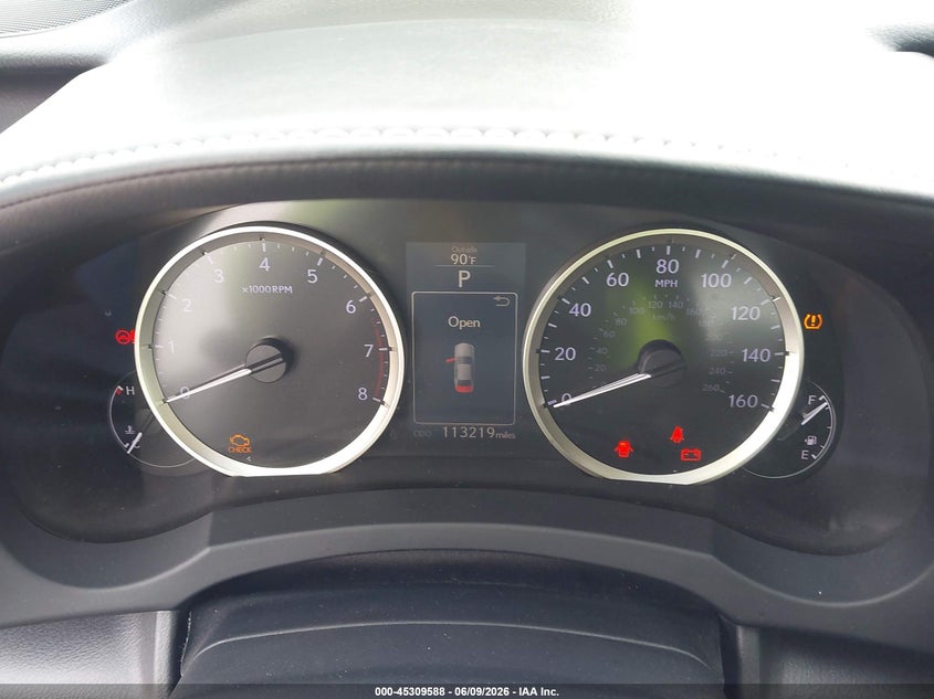 2014 Lexus Is VIN JTHBF1D26E5022490 IAAI salvage auction — FRONT & REAR, Salvage Title, sold $1,350 on 2026-07-09 (photo 7)