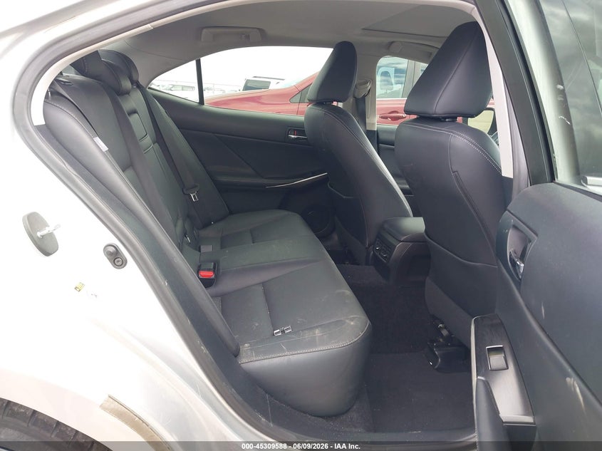 2014 Lexus Is VIN JTHBF1D26E5022490 IAAI salvage auction — FRONT & REAR, Salvage Title, sold $1,350 on 2026-07-09 (photo 8)