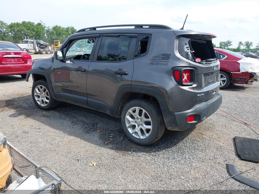 2018 Jeep Renegade VIN ZACCJBAB9JPJ22337 IAAI salvage auction — REAR END, Salvage (Ohio), sold $25 on 2026-07-27 (photo 3)