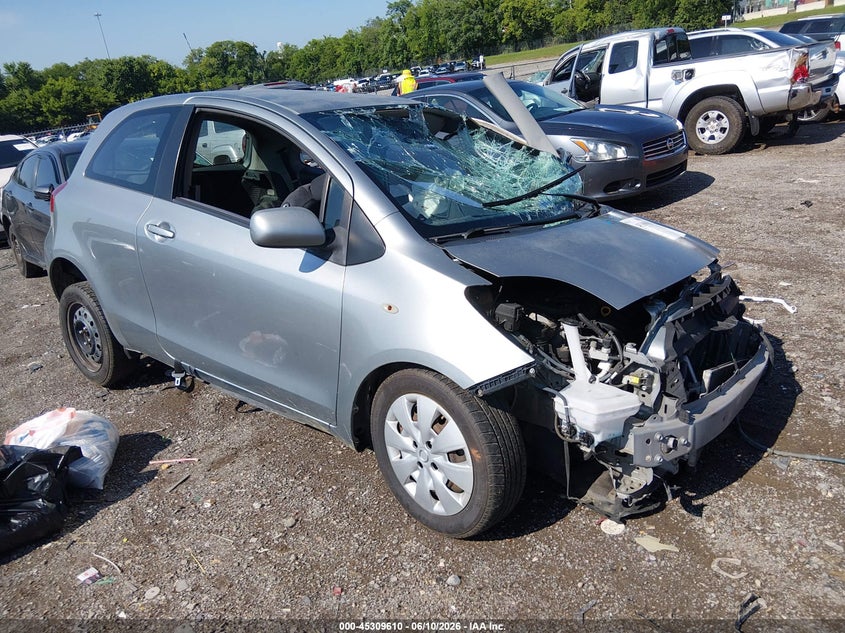2009 Toyota Yaris VIN JTDJT903395252254 IAAI salvage auction — FRONT END, Salvage (Tennessee), sold $25 on 2026-07-09 (photo 1)