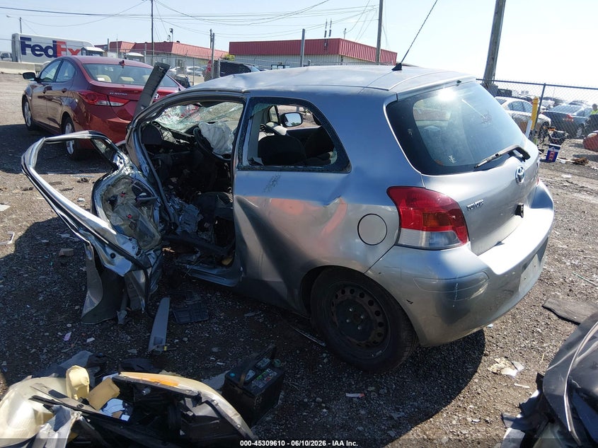 2009 Toyota Yaris VIN JTDJT903395252254 IAAI salvage auction — FRONT END, Salvage (Tennessee), sold $25 on 2026-07-09 (photo 3)