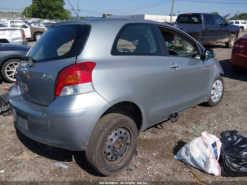 2009 Toyota Yaris VIN JTDJT903395252254 IAAI salvage auction — FRONT END, Salvage (Tennessee), sold $25 on 2026-07-09 (photo 4)