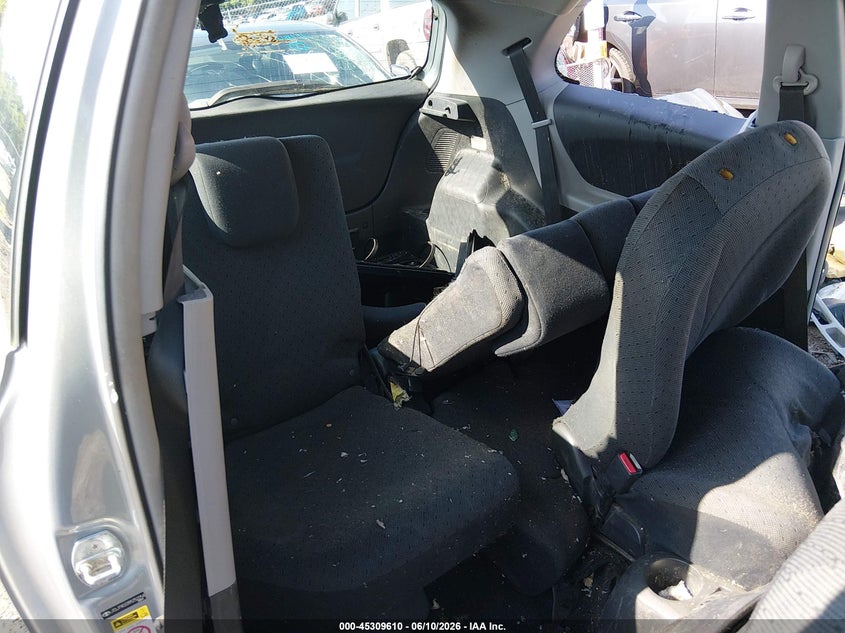 2009 Toyota Yaris VIN JTDJT903395252254 IAAI salvage auction — FRONT END, Salvage (Tennessee), sold $25 on 2026-07-09 (photo 8)