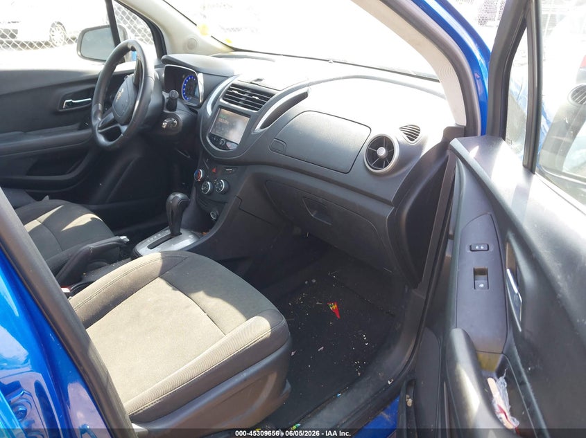 2016 Chevrolet Trax VIN KL7CJKSB5GB616986 IAAI salvage auction — FRONT END, Salvage Title, sold $750 on 2026-07-21 (photo 5)