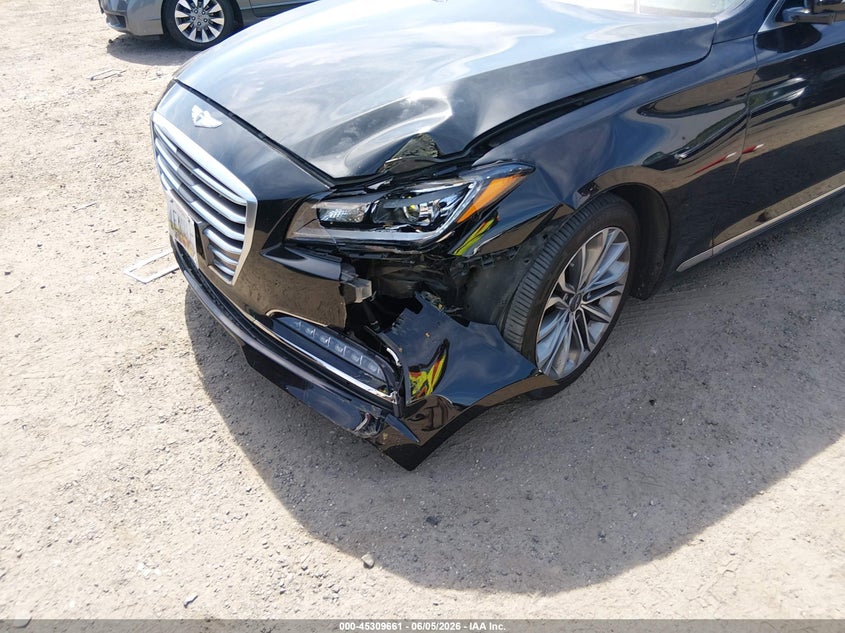 2016 Hyundai Genesis VIN KMHGN4JE5GU140755 IAAI salvage auction — LEFT FRONT, Salvage - Greater Than 75% (Maryland), sold $3,000 on 2026-07-30 (photo 6)