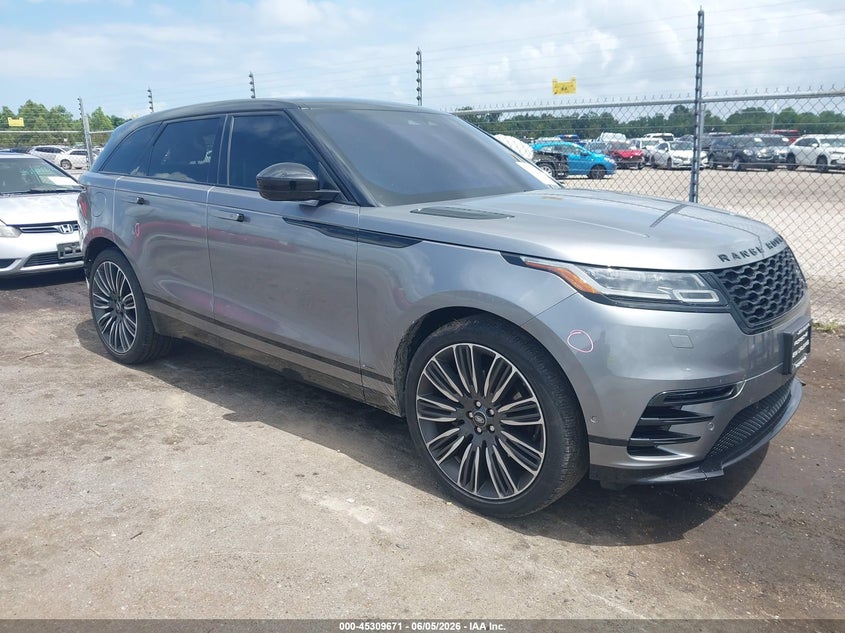 2021 Land rover Range rover velar VIN SALYT2EX6MA322131 IAAI salvage auction — REAR END, Salvage Title, sold $17,400 on 2026-07-18 (photo 1)