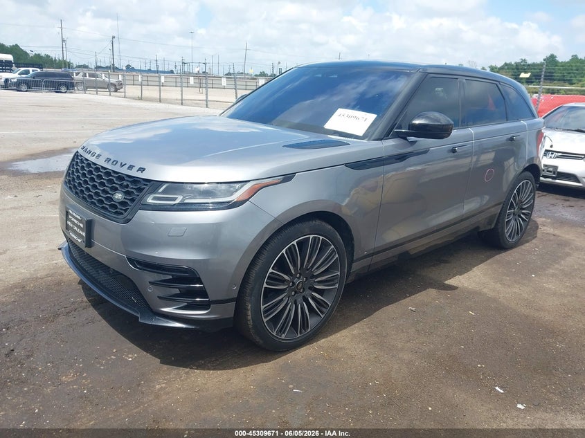 2021 Land rover Range rover velar VIN SALYT2EX6MA322131 IAAI salvage auction — REAR END, Salvage Title, sold $17,400 on 2026-07-18 (photo 2)