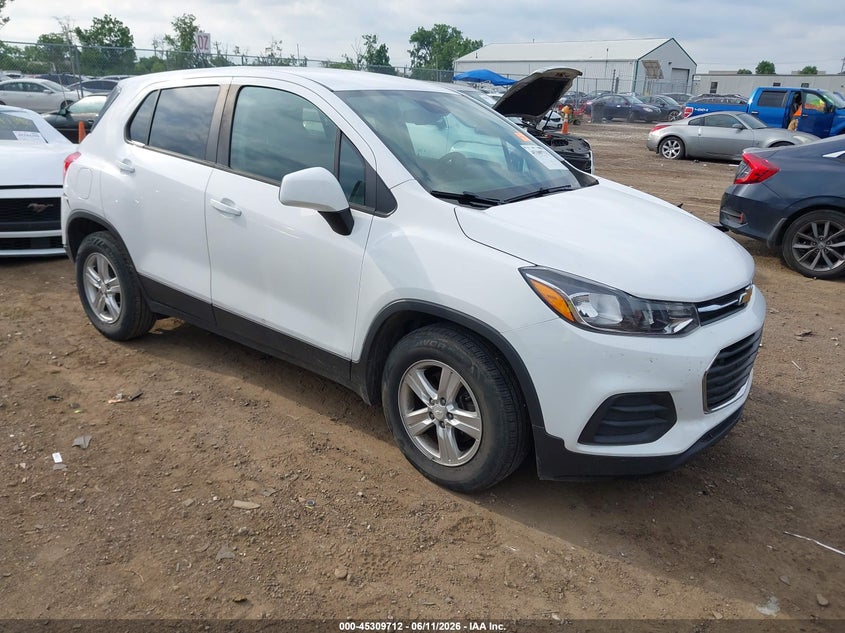 2019 Chevrolet Trax VIN 3GNCJKSB2KL230348 IAAI salvage auction — REAR END, Salvage Title, sold $1,975 on 2026-09-02 (photo 1)