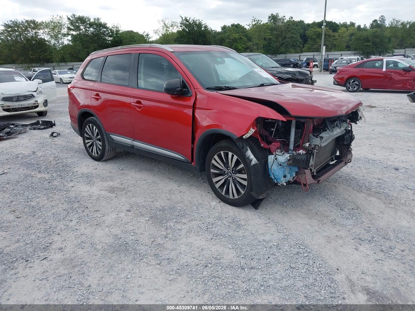 2019 Mitsubishi Outlander VIN JA4AD2A3XKZ048224 IAAI salvage auction — FRONT END, Salvage Title, sold $3,400 on 2026-07-16 (photo 1)