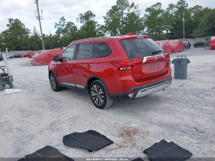 2019 Mitsubishi Outlander VIN JA4AD2A3XKZ048224 IAAI salvage auction — FRONT END, Salvage Title, sold $3,400 on 2026-07-16 (photo 3)