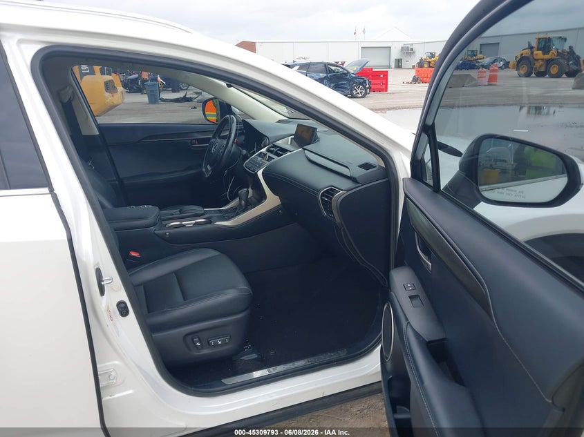 2017 Lexus Nx VIN JTJYARBZ9H2060324 IAAI salvage auction — HAIL, Salvage Title, sold $7,350 on 2026-07-15 (photo 5)