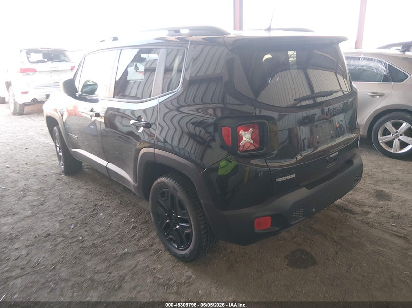 2018 Jeep Renegade VIN ZACCJBAB4JPH93448 IAAI salvage auction — RIGHT SIDE, Salvage Title, sold $1,300 on 2026-07-16 (photo 3)