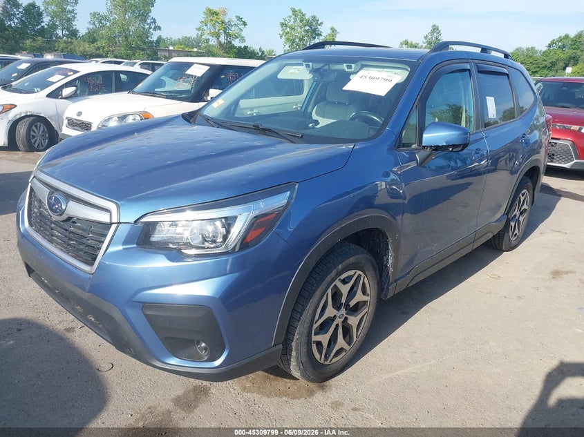 2020 Subaru Forester VIN JF2SKAGC2LH584658 IAAI salvage auction — HAIL, Salvage Title, sold $7,400 on 2026-07-14 (photo 2)