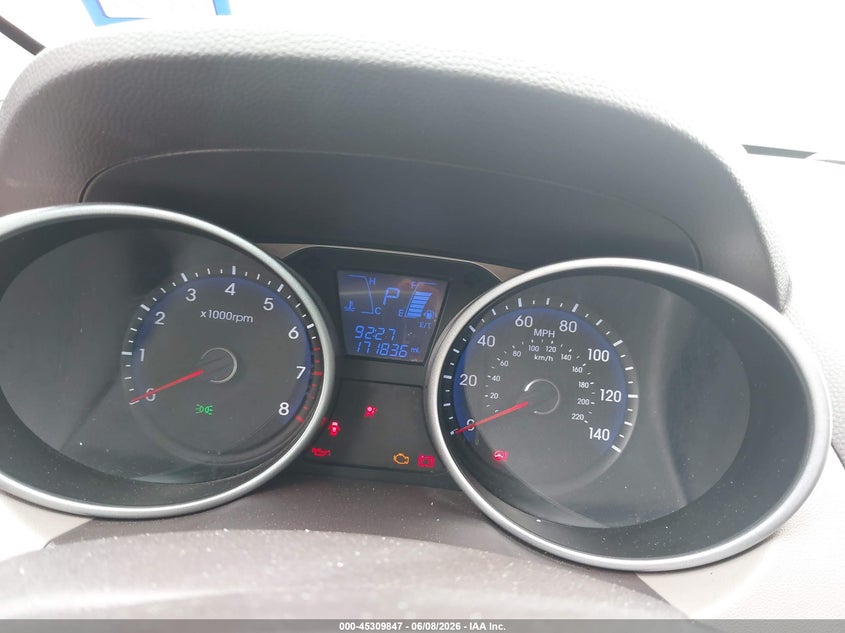 2014 Hyundai Tucson VIN KM8JU3AG3EU938950 IAAI salvage auction — FRONT END, Salvage Title, sold $800 on 2026-07-25 (photo 7)