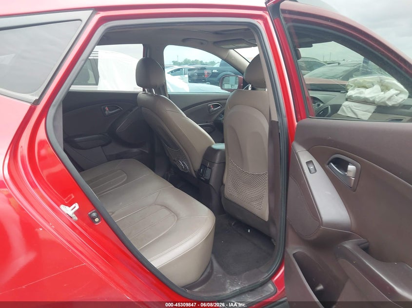 2014 Hyundai Tucson VIN KM8JU3AG3EU938950 IAAI salvage auction — FRONT END, Salvage Title, sold $800 on 2026-07-25 (photo 8)