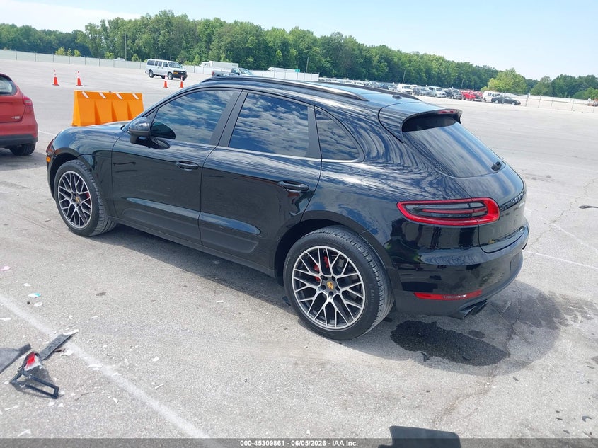 2018 Porsche Macan VIN WP1AA2A51JLB16880 IAAI salvage auction — FRONT END, Salvage Title, sold $9,700 on 2026-08-28 (photo 3)