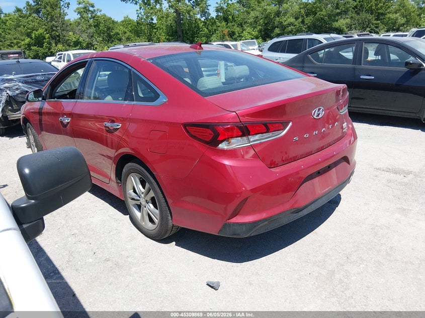 2018 Hyundai Sonata VIN 5NPE34AF0JH601016 IAAI salvage auction — RIGHT FRONT, Salvage Title, sold $2,800 on 2026-08-03 (photo 3)