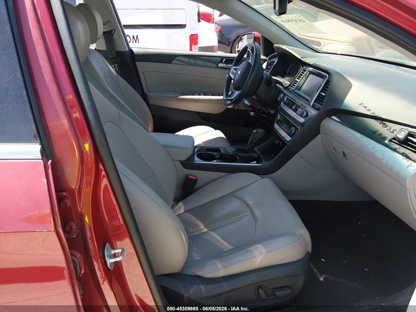 2018 Hyundai Sonata VIN 5NPE34AF0JH601016 IAAI salvage auction — RIGHT FRONT, Salvage Title, sold $2,800 on 2026-08-03 (photo 5)