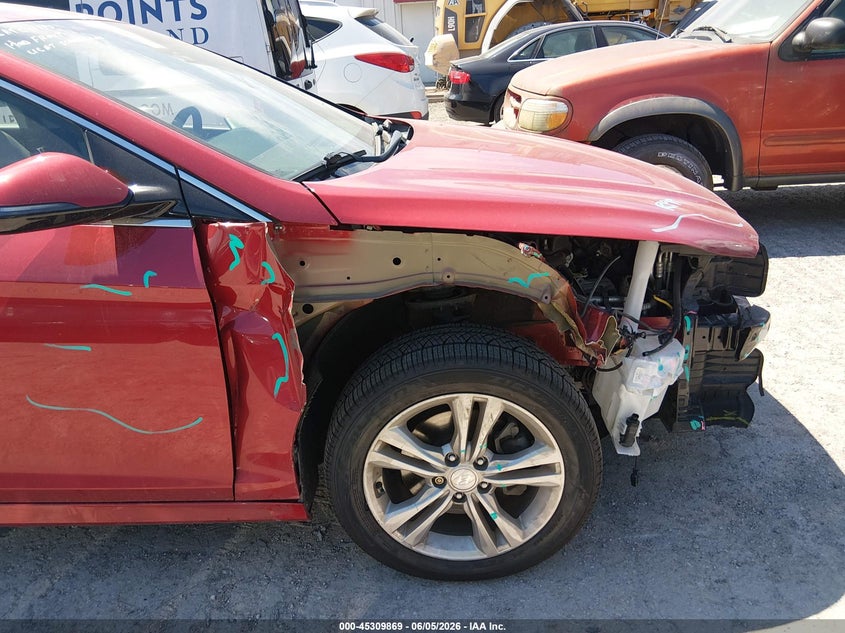 2018 Hyundai Sonata VIN 5NPE34AF0JH601016 IAAI salvage auction — RIGHT FRONT, Salvage Title, sold $2,800 on 2026-08-03 (photo 6)