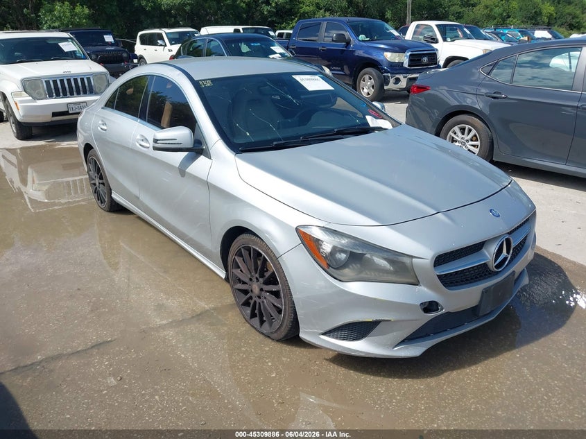 2014 Mercedes-benz Cla-klasse VIN WDDSJ4EB4EN118401 IAAI salvage auction — NORMAL WEAR, Original (Texas), sold $1,800 on 2026-07-06 (photo 1)