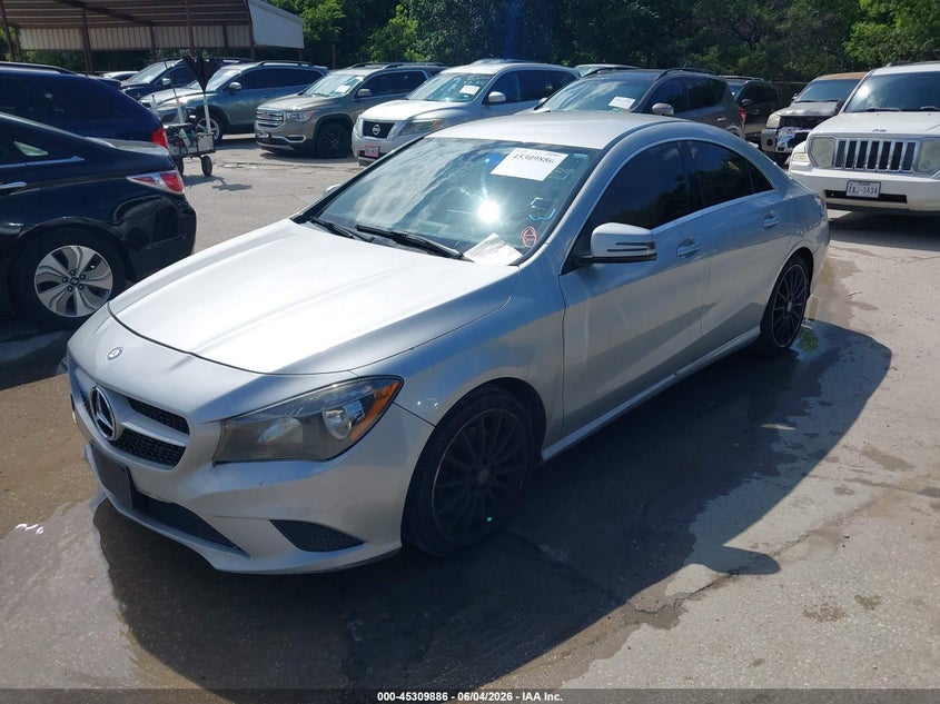 2014 Mercedes-benz Cla-klasse VIN WDDSJ4EB4EN118401 IAAI salvage auction — NORMAL WEAR, Original (Texas), sold $1,800 on 2026-07-06 (photo 2)