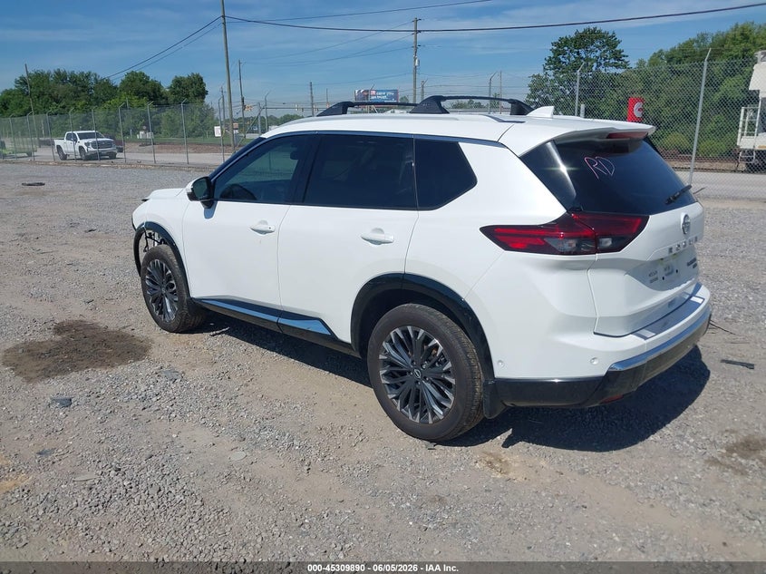2026 Nissan Rogue VIN JN8BT3DD0TW291829 IAAI salvage auction — FRONT END, Salvage Title, sold $12,050 on 2026-07-10 (photo 3)