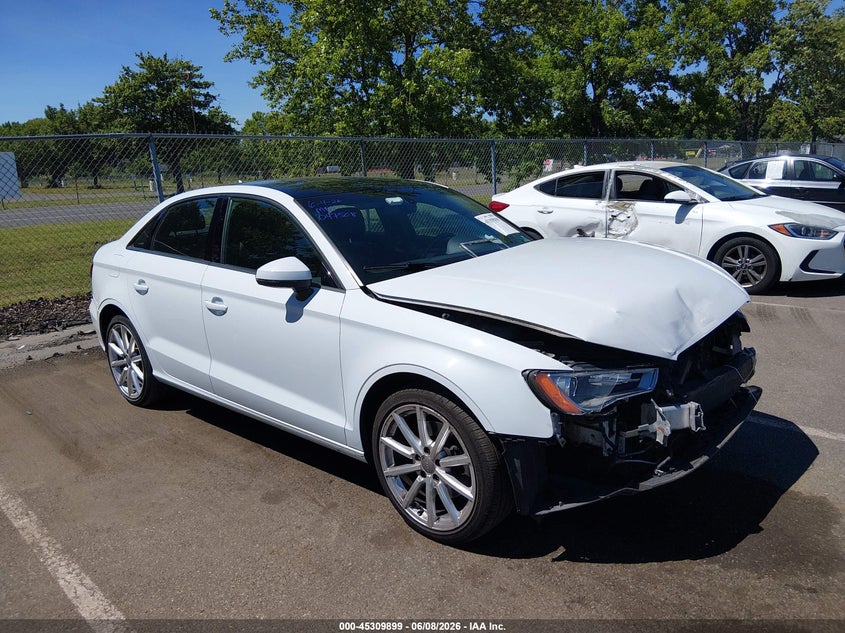 2015 Audi A3 VIN WAUBFGFF0F1047508 IAAI salvage auction — FRONT END, Salvage (New Jersey), sold $975 on 2026-07-20 (photo 1)