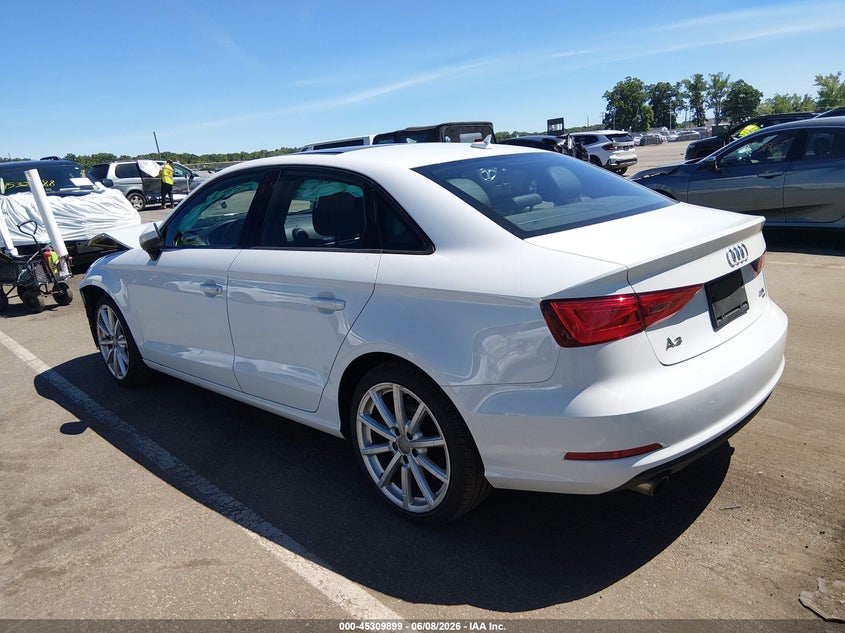 2015 Audi A3 VIN WAUBFGFF0F1047508 IAAI salvage auction — FRONT END, Salvage (New Jersey), sold $975 on 2026-07-20 (photo 3)
