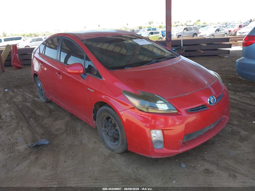 2011 Toyota Prius VIN JTDKN3DU3B0321137 IAAI salvage auction — NORMAL WEAR, Clear-Dealer Only (Arizona), sold $800 on 2026-07-28 (photo 1)