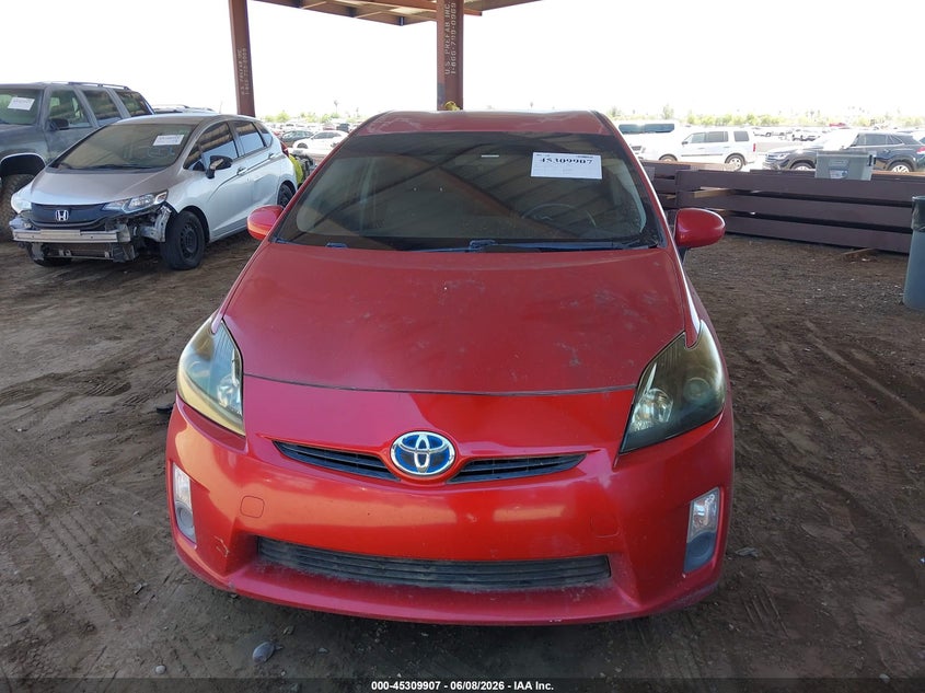 2011 Toyota Prius VIN JTDKN3DU3B0321137 IAAI salvage auction — NORMAL WEAR, Clear-Dealer Only (Arizona), sold $800 on 2026-07-28 (photo 6)