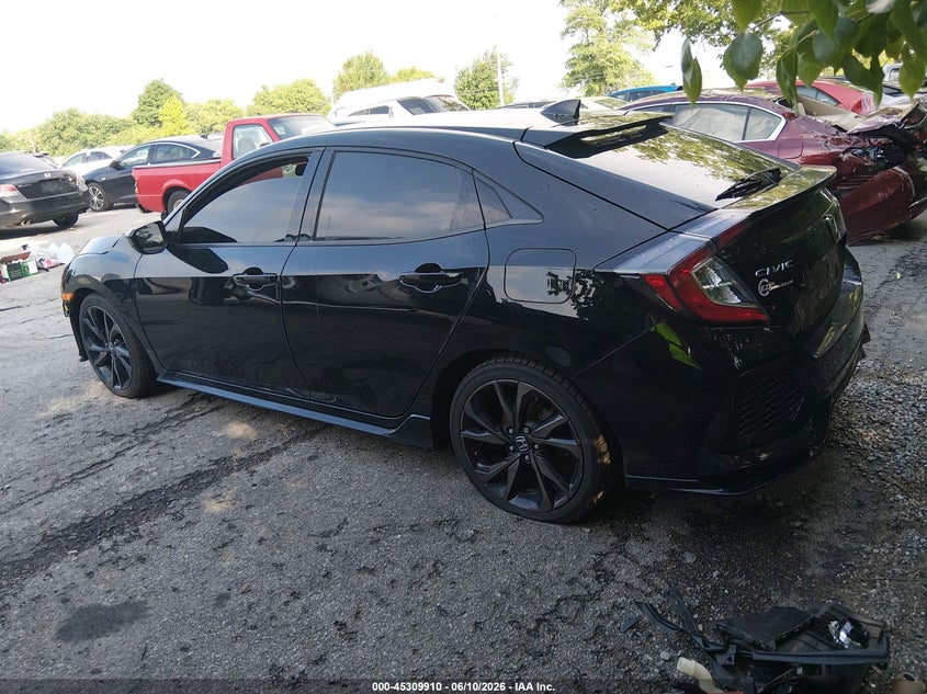 2019 Honda Civic VIN SHHFK7H47KU223076 IAAI salvage auction — FRONT END, Salvage (Kentucky), sold $3,050 on 2026-07-29 (photo 3)