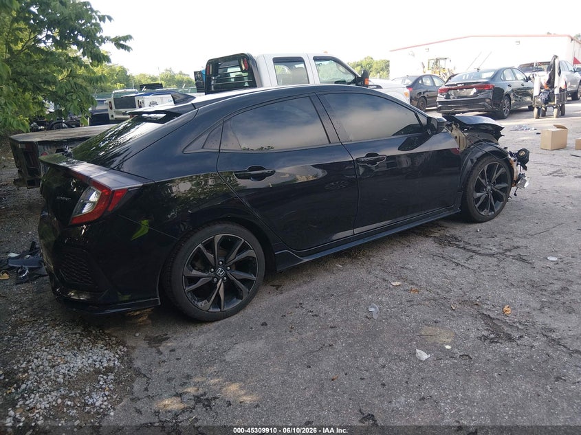2019 Honda Civic VIN SHHFK7H47KU223076 IAAI salvage auction — FRONT END, Salvage (Kentucky), sold $3,050 on 2026-07-29 (photo 4)